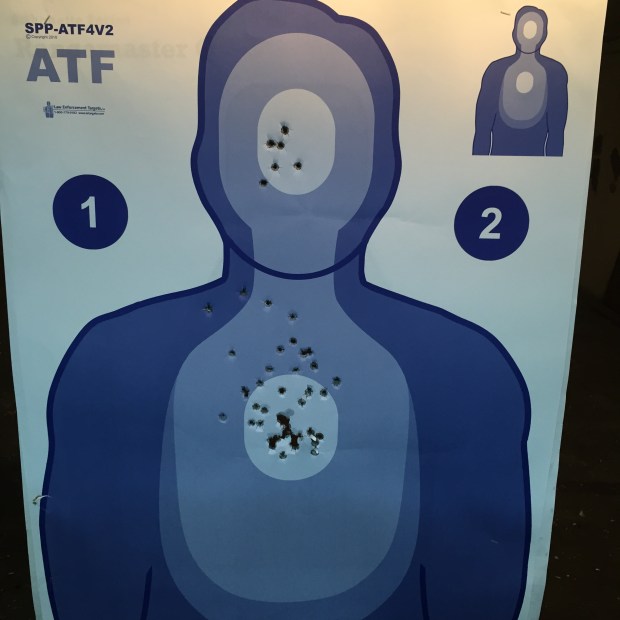 96 on the ATF course.